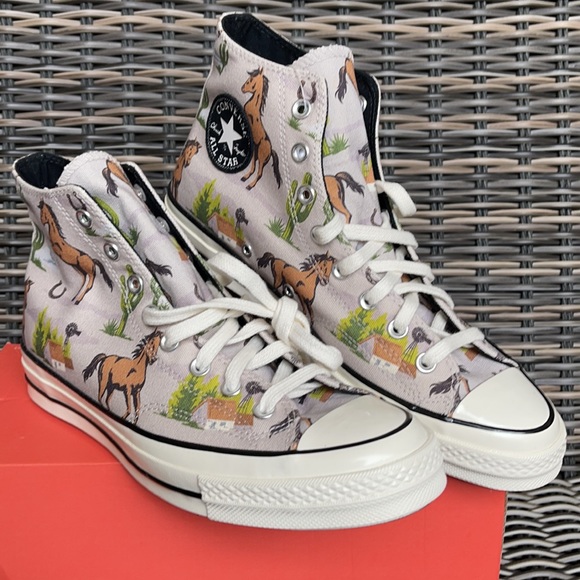 Converse Chuck Taylor 70 All Star Hi String/ Egret MEN`S Twisted Resort-Old West - Picture 5 of 16